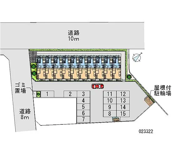 ★手数料０円★富士宮市舞々木町　月極駐車場（LP）